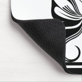 Tapis De Souris Papillon monochrome customisé Mousepad (Coin)