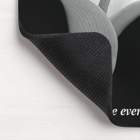 Tapis De Souris Papillon morpho commun sur Lily (Coin)