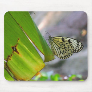 Tapis De Souris Papillon Mousepad de papier de riz de nymphe