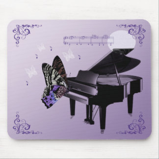 Tapis De Souris Papillon Mousepad d'ouverture