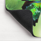 Tapis De Souris Papillon Mousepad vert (Coin)