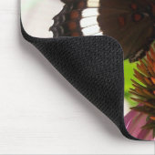 Tapis De Souris Papillon noir et blanc (Coin)