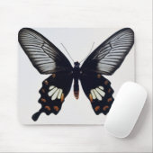 Tapis De Souris Papillon noir et brun (Avec souris)