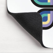 Tapis De Souris Papillon Pétal Prism (Coin)