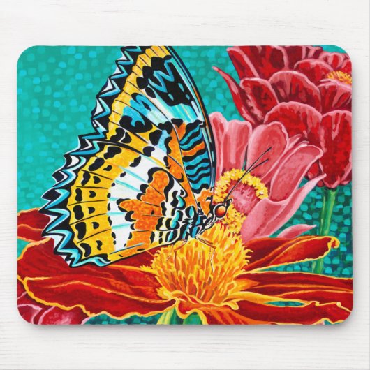 Tapis De Souris Papillon pointu I (Devant)