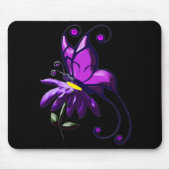 Tapis De Souris Papillon pourpre (Devant)