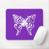 Tapis De Souris Papillon pourpre (Avec souris)