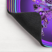 Tapis De Souris Papillon pourpre 31 Pad souris (Coin)