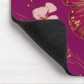 Tapis de souris Papillon Rose (Coin)