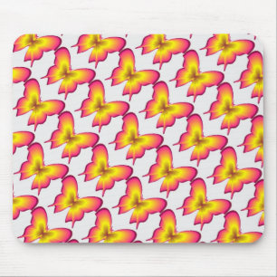 Tapis De Souris Papillon rose