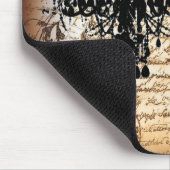 Tapis De Souris papillon steampunk paris chandelier vintage (Coin)