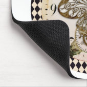 Tapis De Souris Papillon Steampunk Round (Coin)