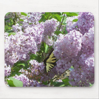 Tapis De Souris Papillon sur Mousepad lilas
