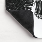 Tapis De Souris papillon timide blacq (Coin)
