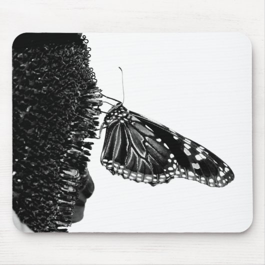 Tapis De Souris papillon timide blacq (Devant)