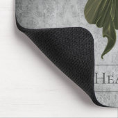 Tapis De Souris Papillon vert à bijoux Damas (Coin)