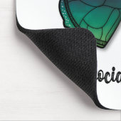 Tapis De Souris Papillon vert anti-social (Coin)