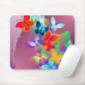 Tapis De Souris Papillons (Avec souris)