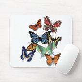 Tapis De Souris Papillons (Avec souris)