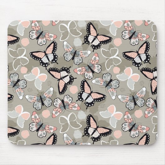 Tapis De Souris Papillons (Devant)