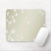 Tapis De Souris Papillons blancs (Avec souris)