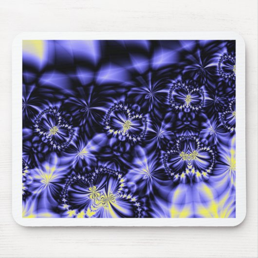 Tapis De Souris Papillons Bleus (Devant)