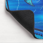 Tapis De Souris Papillons bleus (Coin)