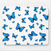 Tapis De Souris Papillons bleus (Devant)
