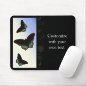 Tapis De Souris Papillons brillants Mousepad (Avec souris)