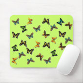 Tapis De Souris Papillons colorés Art (Avec souris)