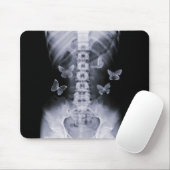 Tapis De Souris Papillons conceptuels Mousepad de rayon X (Avec souris)