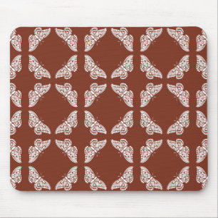 Tapis De Souris Papillons d'art et d'artisanat en cuivre rouge