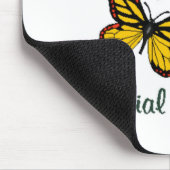 Tapis De Souris Papillons d'assistant social (Coin)