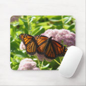 TAPIS DE SOURIS PAPILLONS JUMEAUX (Avec souris)