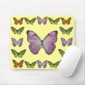 Tapis De Souris Papillons Mousepad (Avec souris)