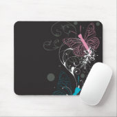 Tapis De Souris Papillons Mousepad (Avec souris)