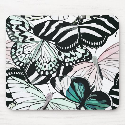 Tapis De Souris Papillons Pad (Devant)