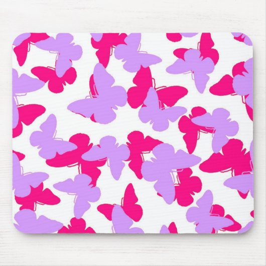 Tapis De Souris Papillons posés (Devant)