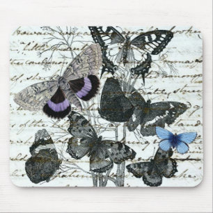 Tapis De Souris Papillons vintages Austen Mousepad