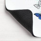 Tapis De Souris Papillons volants Morpho et Monarch (Coin)
