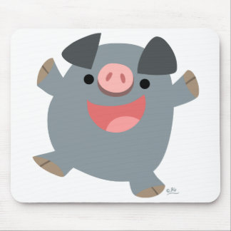 Tapis De Souris Papouasie caricaturale bondée
