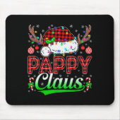 Tapis De Souris Pappy Claus Christmas Lights Matching Family Xmas  (Devant)
