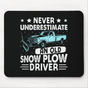 Tapis De Souris Papy N'estimez jamais un vieux conducteur de chass