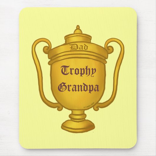 Tapis De Souris Papy Trophée (Devant)