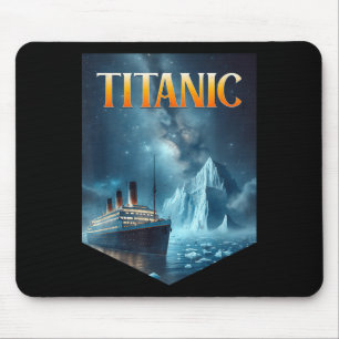 Tapis De Souris Paquebot de croisière Titanic Iceberg 1912 Rms Voy