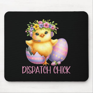 Tapis De Souris Pâques 911 Dispatcher Cadeau Police Dispatch Thin