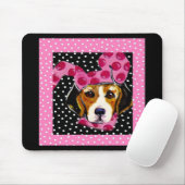 Tapis De Souris Pâques Beagle (Avec souris)