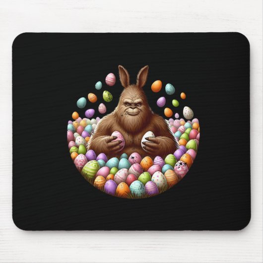 Tapis De Souris Pâques Bigfoot (Devant)
