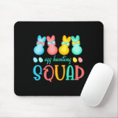 Tapis De Souris Pâques Bunnies Oeufs chasse Squad filles garçons h (Avec souris)