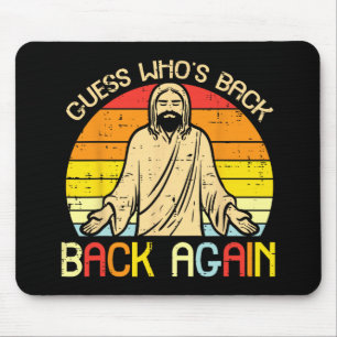 Tapis De Souris Pâques Jésus Devinez Qui Ck Religieux Chrétien Fem